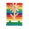 Colorations Jumbo Colored Wood Craft Sticks - 500 Pieces - Image 2